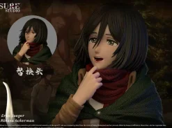 1/6 Scale Wrap Scarf 2.0 Eren Yeager & Mikasa Ackerman - Attack On Titan Resin Statue - Sure Studio
