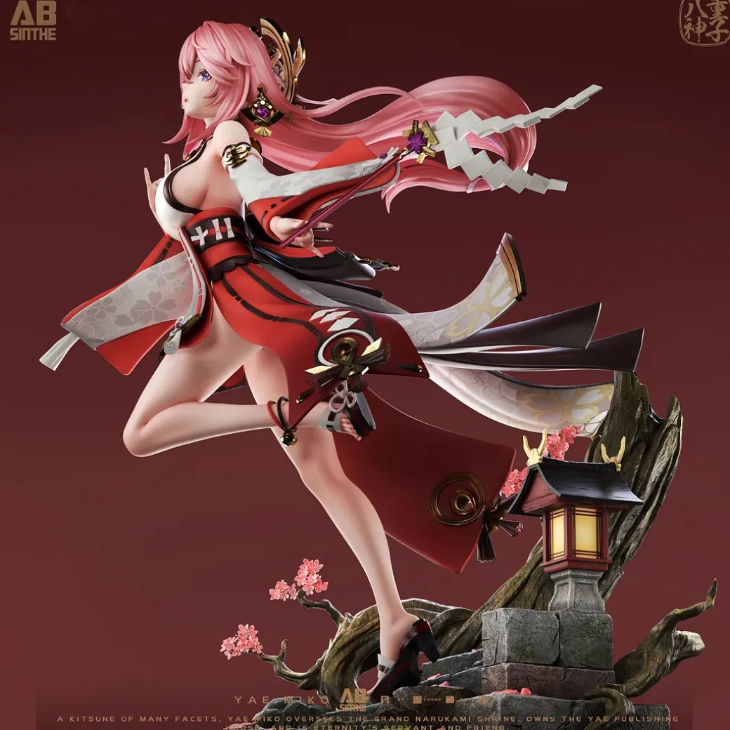 1/6 Scale Yae Miko - Genshin Impact Statue - ABsinthe Studios