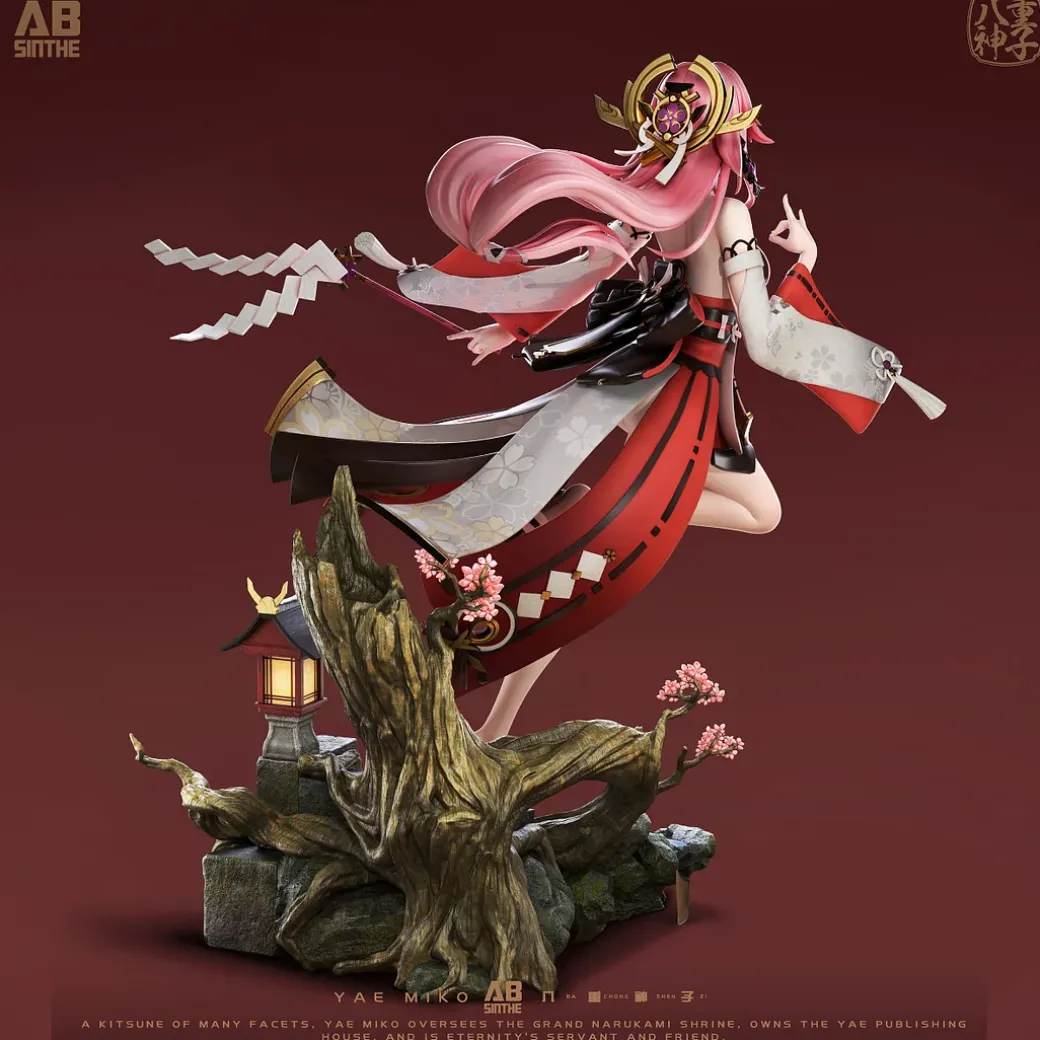 1/6 Scale Yae Miko - Genshin Impact Statue - ABsinthe Studios
