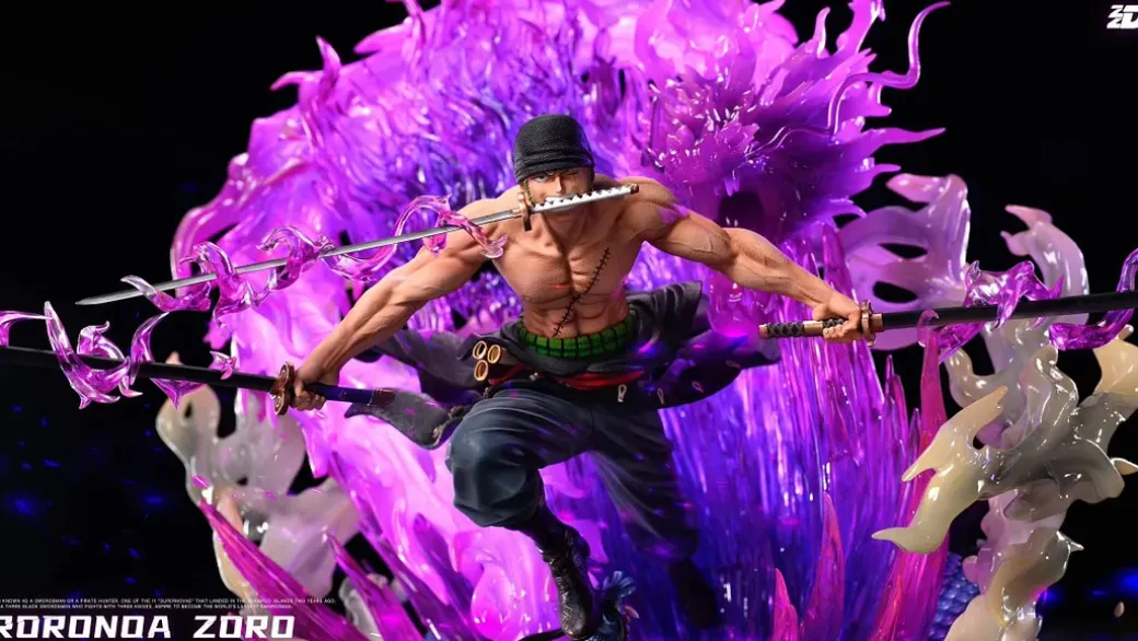 1/6 Scale Yama Roronoa Zoro with LED - ONE PIECE Resin Statue - ZZDD Studios