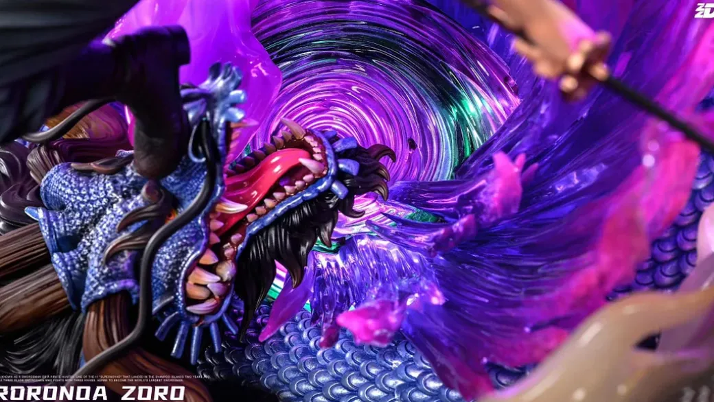 1/6 Scale Yama Roronoa Zoro with LED - ONE PIECE Resin Statue - ZZDD Studios