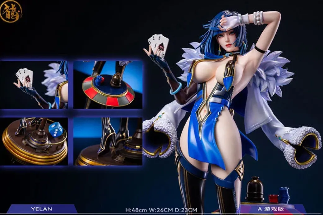 1/4 Scale Yelan - Genshin Impact Resin Statue - Dragon Studios