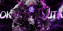 1/6 Scale Yuta Okkotsu & Rika Orimoto - Jujutsu Kaisen Resin Statue - Black And White Studio