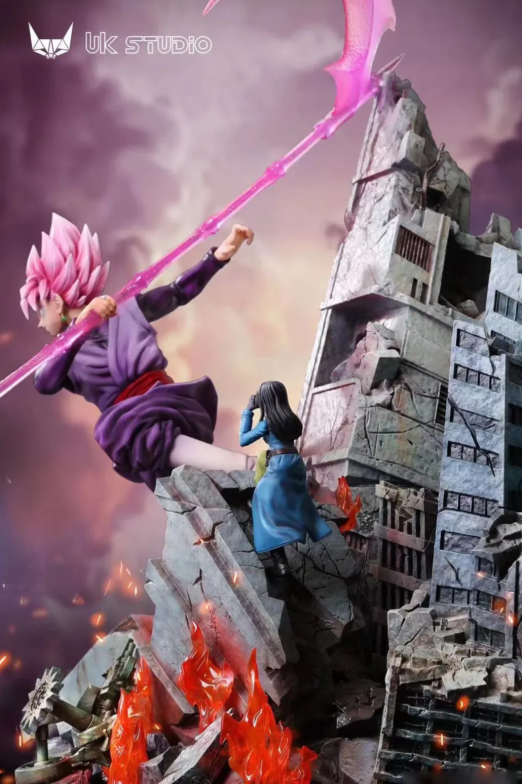 1/6 Scale Zamasu/ Goku Black - Dragon Ball Resin Statue - UK Studio
