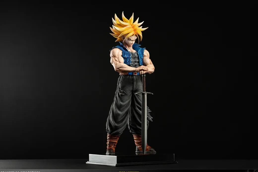 1/4 Scale Zukan Series Future Trunks - Dragon Ball Resin Statue - Two Percent Studio