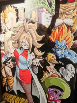 A3 & A4 Size Androids Assembled 3D Decoration Painting - Dragon Ball - Raven Studio