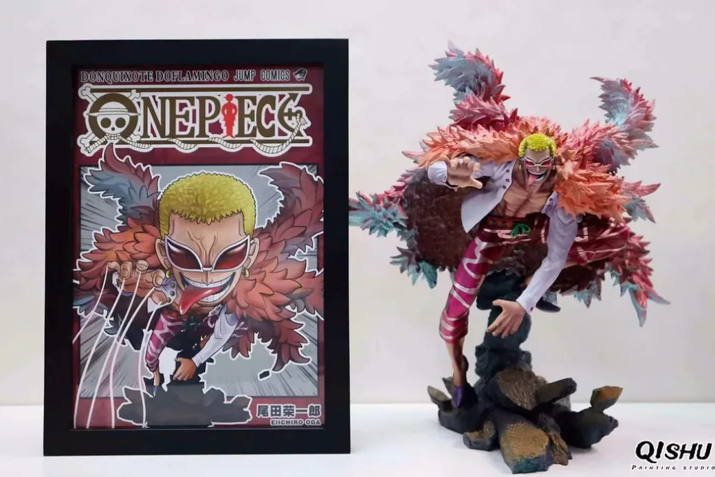 A3 & A4 Size Characters of ONE PIECE POP Scale Donquixote Doflamingo Decoration Painting - ONE PIECE - QiShu Studios