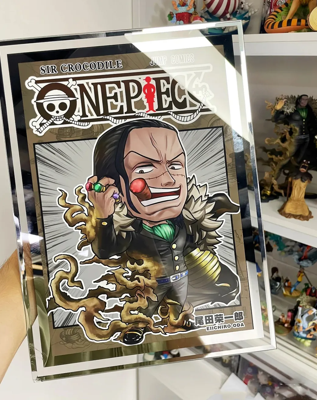 A4 Size POP Scale Characters of ONE PIECE Sir Crocodile Decorative Painting - ONE PIECE - QiShu Studios