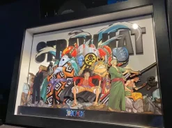 A3 Size Straw Hat Pirates 3D Decorative Painting - ONE PIECE - Raven Studio