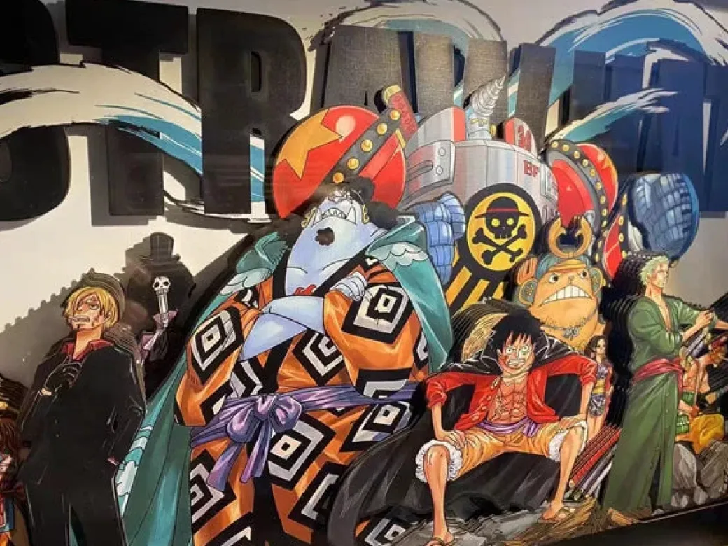 A3 Size Straw Hat Pirates 3D Decorative Painting - ONE PIECE - Raven Studio