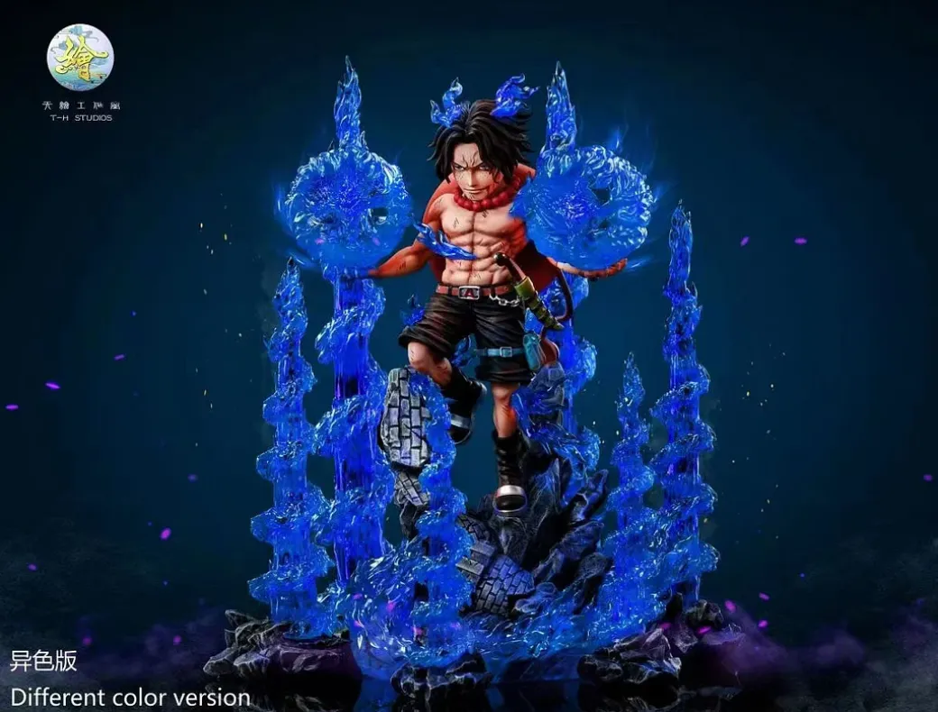 Advent of the Entei Portgas D. Ace with LED - ONE PIECE Resin Statue - T-H Studios