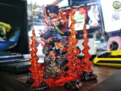 Advent of the Entei Portgas D. Ace with LED - ONE PIECE Resin Statue - T-H Studios