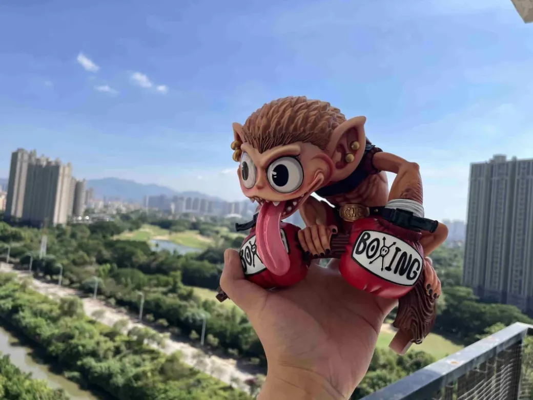 Adventure in Forest Monkey D. Luffy & Fish Tail Monkey - ONE PIECE Resin Statue - MJ Studio
