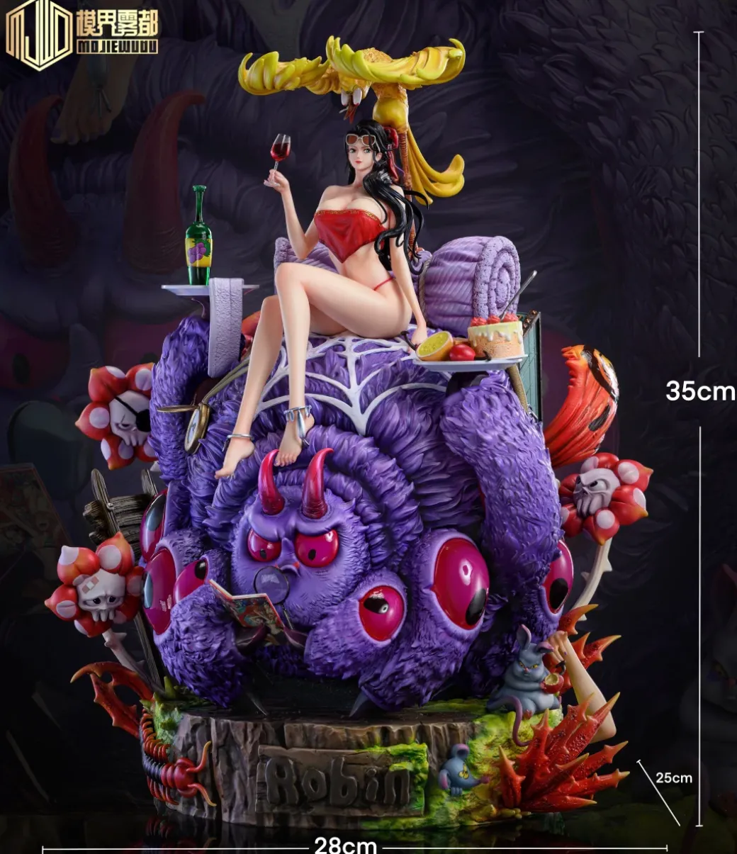 Adventure in Forest Nico Robin & Spider - ONE PIECE Resin Statue - MJ Studio