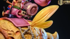 Adventure in Forest Tony Tony Chopper & Yellow Worm - ONE PIECE Resin Statue - MJ Studio