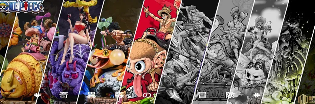 Adventure in Forest Usopp & Frog - ONE PIECE Resin Statue - MJ Studio
