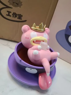Afternoon Tea Series Slowpoke Coffee Cup - Pokemon Resin Statue - PoChan Studios