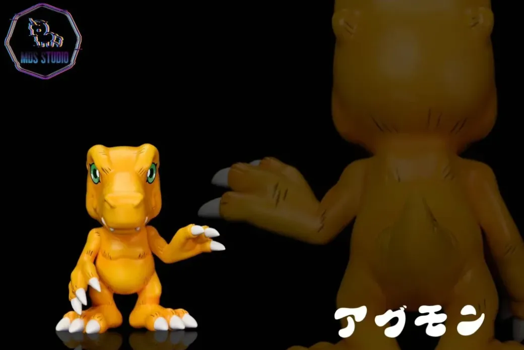 Agumon & Taichi Kamiya - Digimon Resin Statue - MDS Studio
