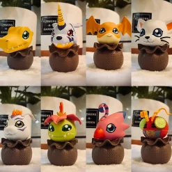 Agumon/ Gabumon/ Piyomon/ Tentomon/ Palmon/ Gomamon/ Patamon/ Tailmon - Digimon Resin Statue - EVO Studios