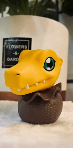 Agumon/ Gabumon/ Piyomon/ Tentomon/ Palmon/ Gomamon/ Patamon/ Tailmon - Digimon Resin Statue - EVO Studios