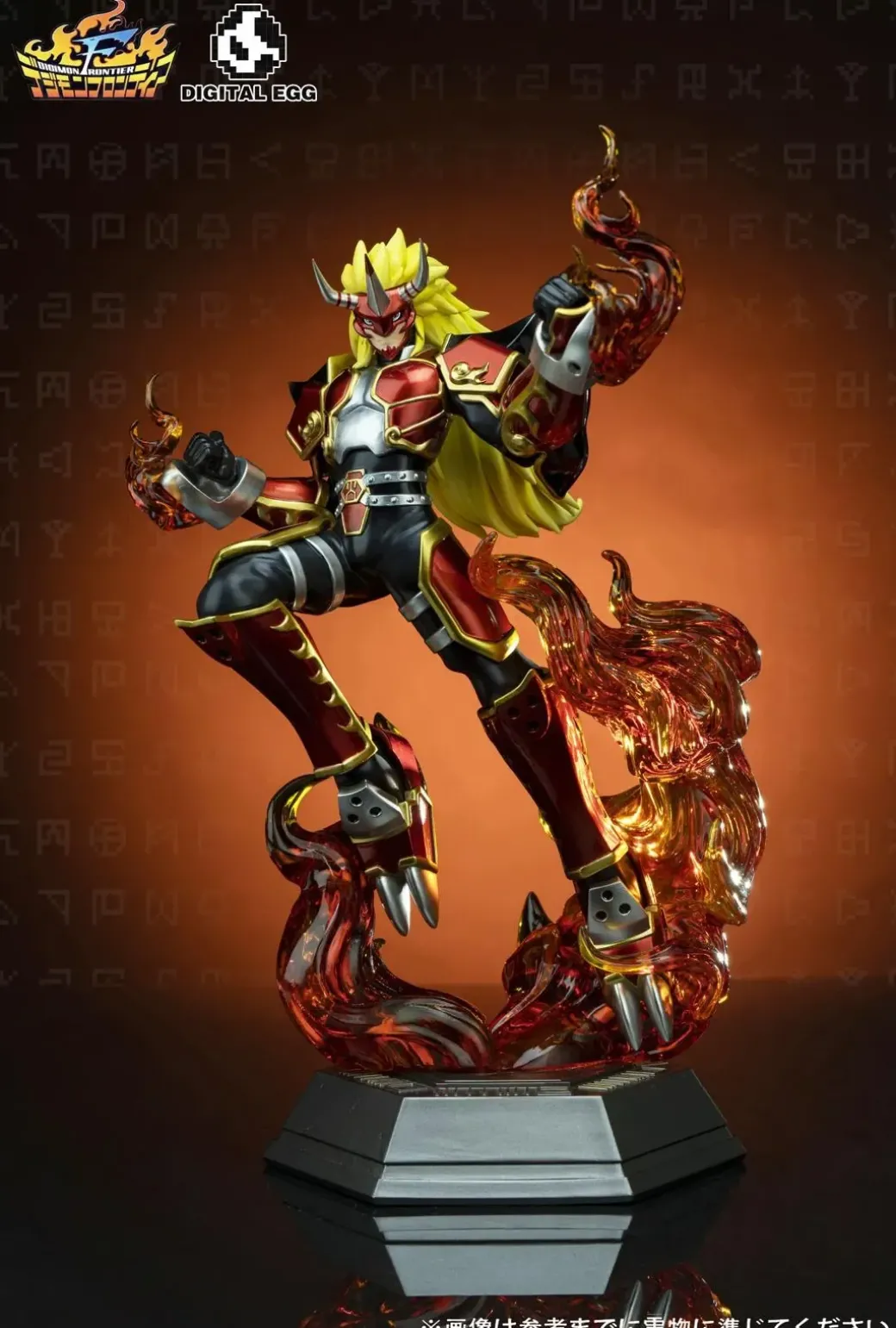 Agunimon - Digimon Resin Statue - DE Studio