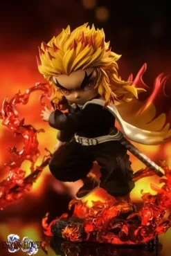 Ai Anime Series 002 Kyojuro Rengoku - Demon Slayer: Kimetsu no Yaiba Resin Statue - Endless Flower Studio