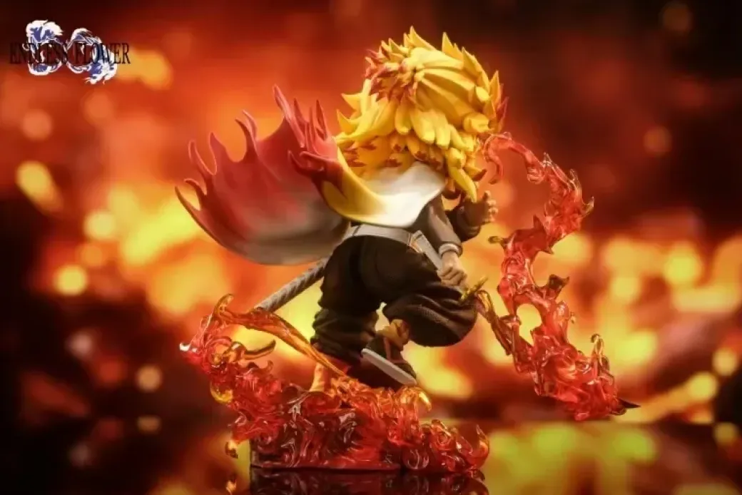 Ai Anime Series 002 Kyojuro Rengoku - Demon Slayer: Kimetsu no Yaiba Resin Statue - Endless Flower Studio