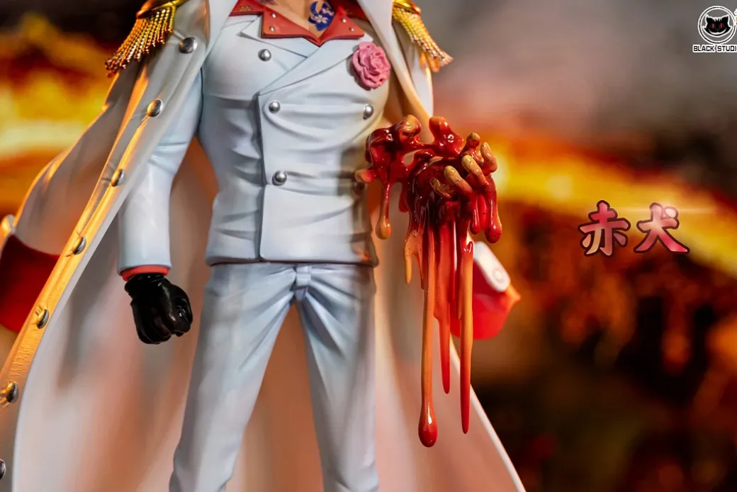 Akainu/ Sakazuki & Issho - ONE PIECE Resin Statue - Black Studios