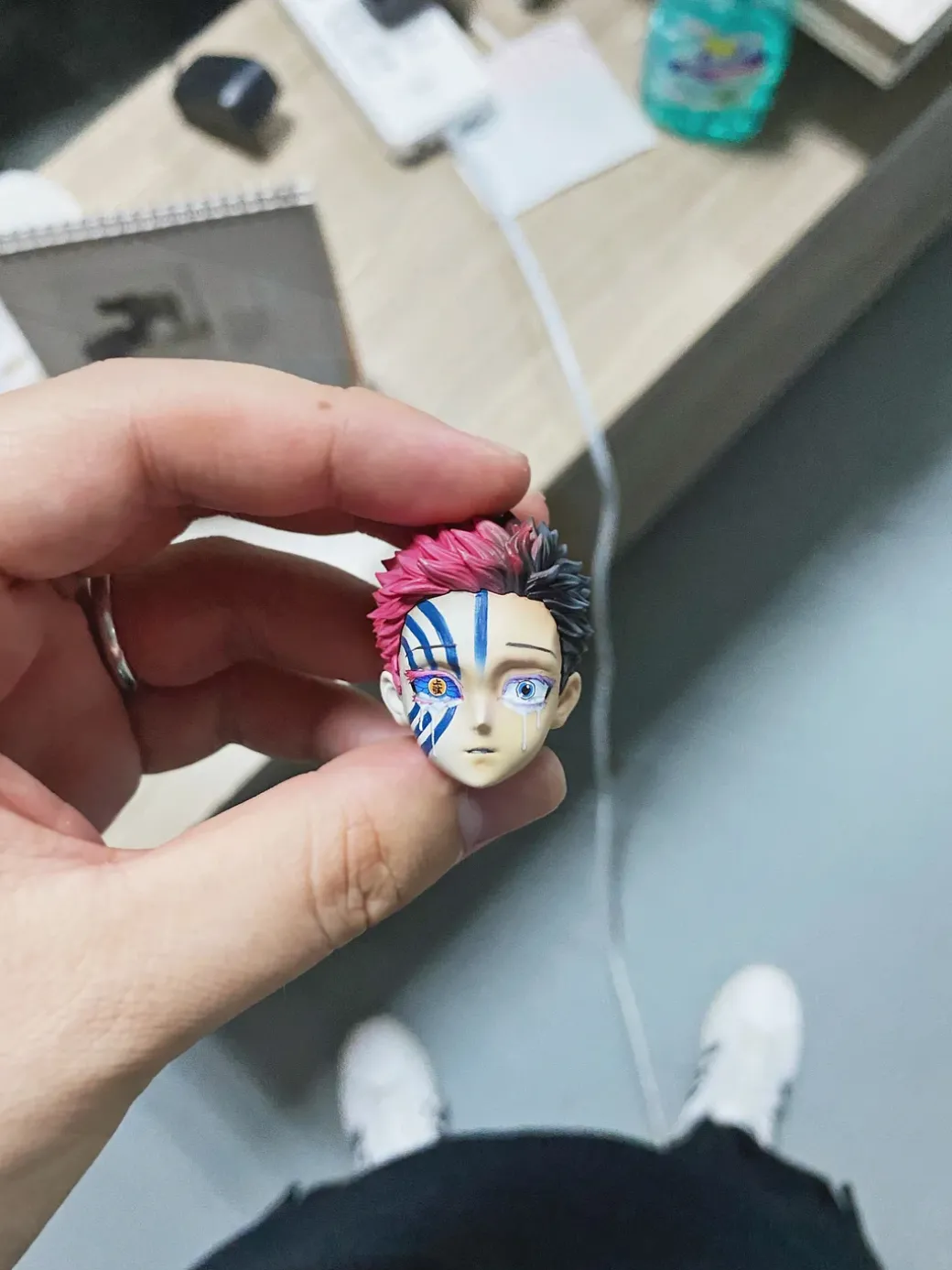 Akaza/ Hakuji with LED - Demon Slayer: Kimetsu no Yaiba Resin Statue - Fantasy Studios