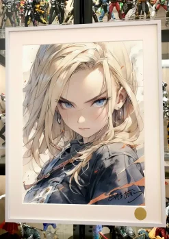 Android 18 Decorative Painting - Dragon Ball - Xingkong Studio