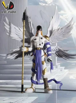 Angewomon & Angemon - Digimon Resin Statue - LD Studio