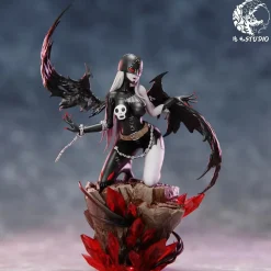 Angewomon & Lady Devimon - Digimon Resin Statue - YinYuan Studios