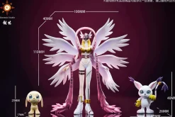 Angewomon & Tailmon & Salamon - Digimon Statue - Genesis-Studio