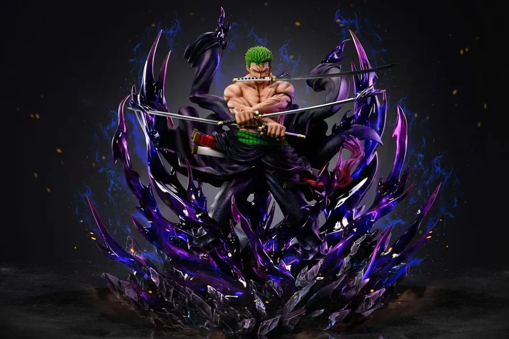 Angry Roronoa Zoro - ONE PIECE Resin Statue - T-H Studios