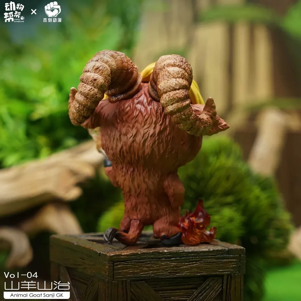 Animal Cosplay Series Goat Cosplay Vinsmoke Sanji - ONE PIECE Resin Statue - JacksMake Studio