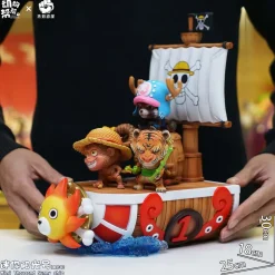 Animal Cosplay Series Mini Thousand Sunny & Animal Team - ONE PIECE Resin Statue - JacksMake Studio