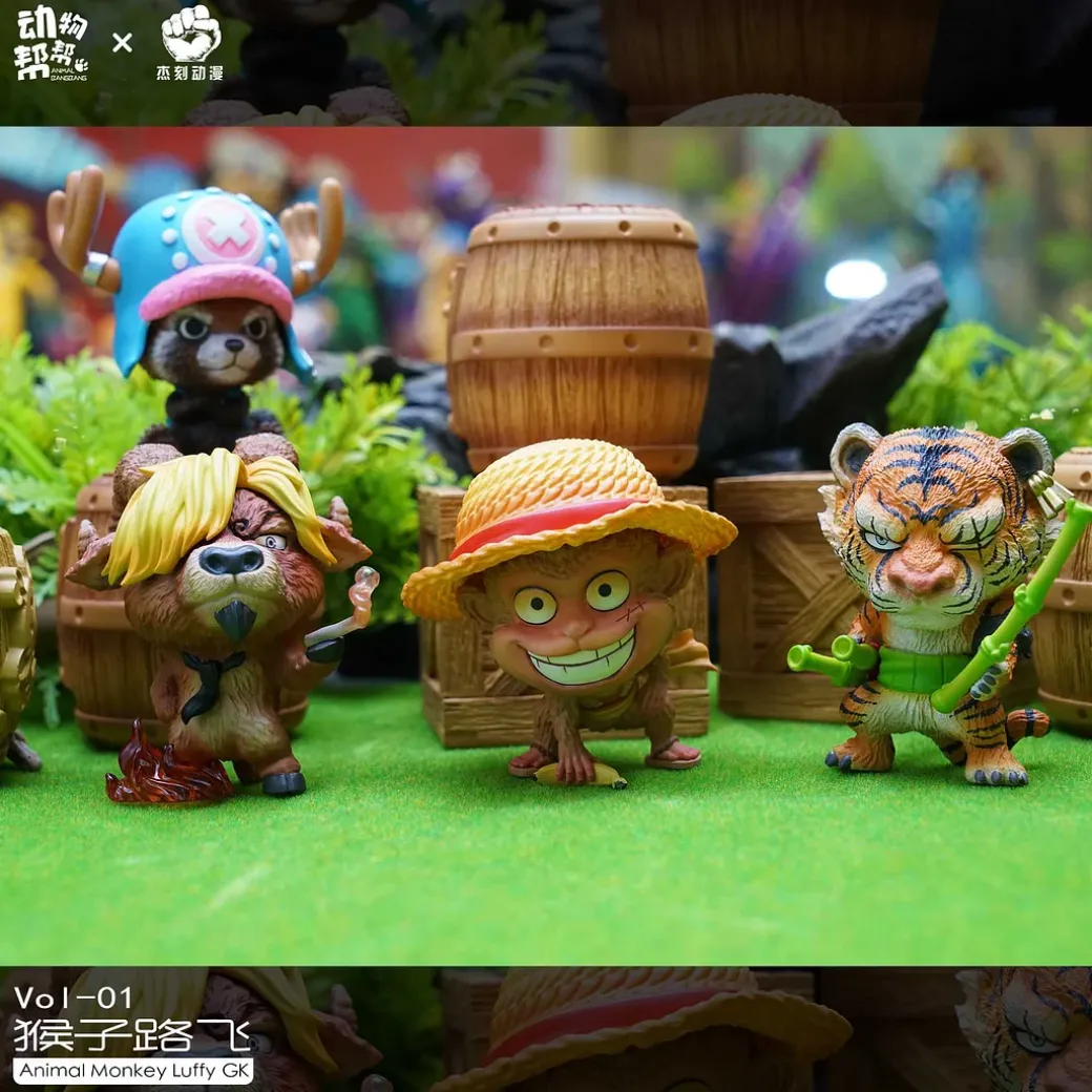 Animal Cosplay Series Monkey Cosplay Monkey D. Luffy - ONE PIECE Resin Statue - JacksMake Studio