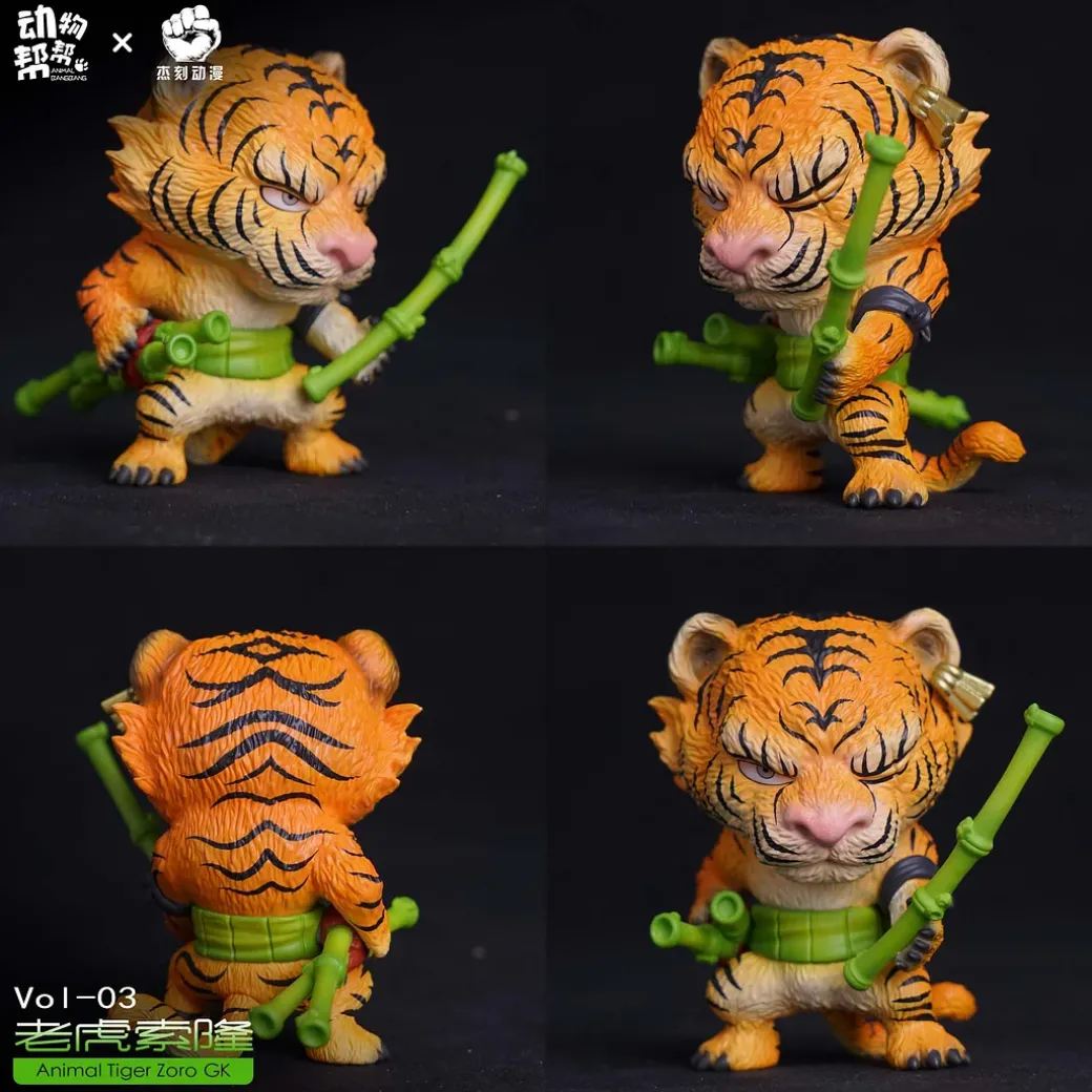 Animal Cosplay Series Tiger Cosplay Roronoa Zoro - ONE PIECE Resin Statue - JacksMake Studio