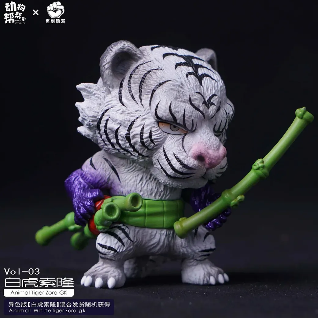 Animal Cosplay Series Tiger Cosplay Roronoa Zoro - ONE PIECE Resin Statue - JacksMake Studio