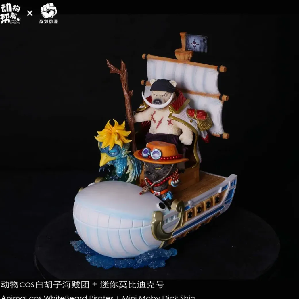 Animals Cosplay Whitebeard Pirates - ONE PIECE Resin Statue - JacksDo Studios