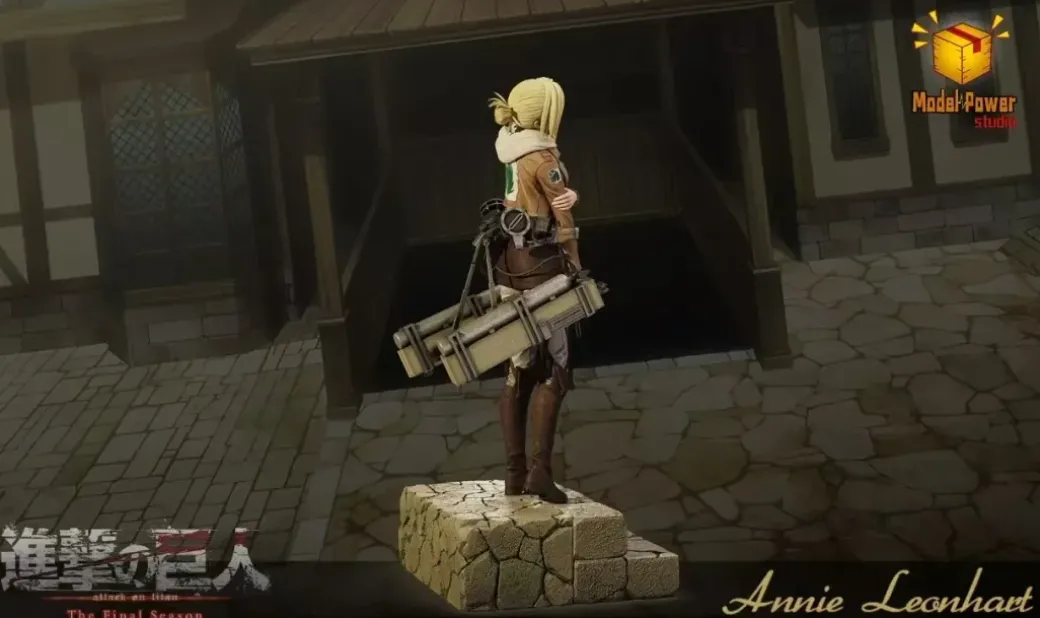 Annie Leonhart - Attack On Titan Resin Statue - Model Power Studio