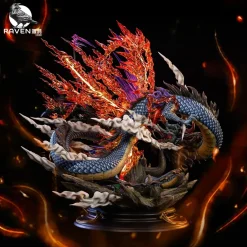 Anniversary Ver. Roronoa Zoro VS Kaido with LED - ONE PIECE Resin Statue - RAVEN Studio