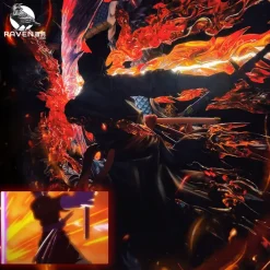 Anniversary Ver. Roronoa Zoro VS Kaido with LED - ONE PIECE Resin Statue - RAVEN Studio