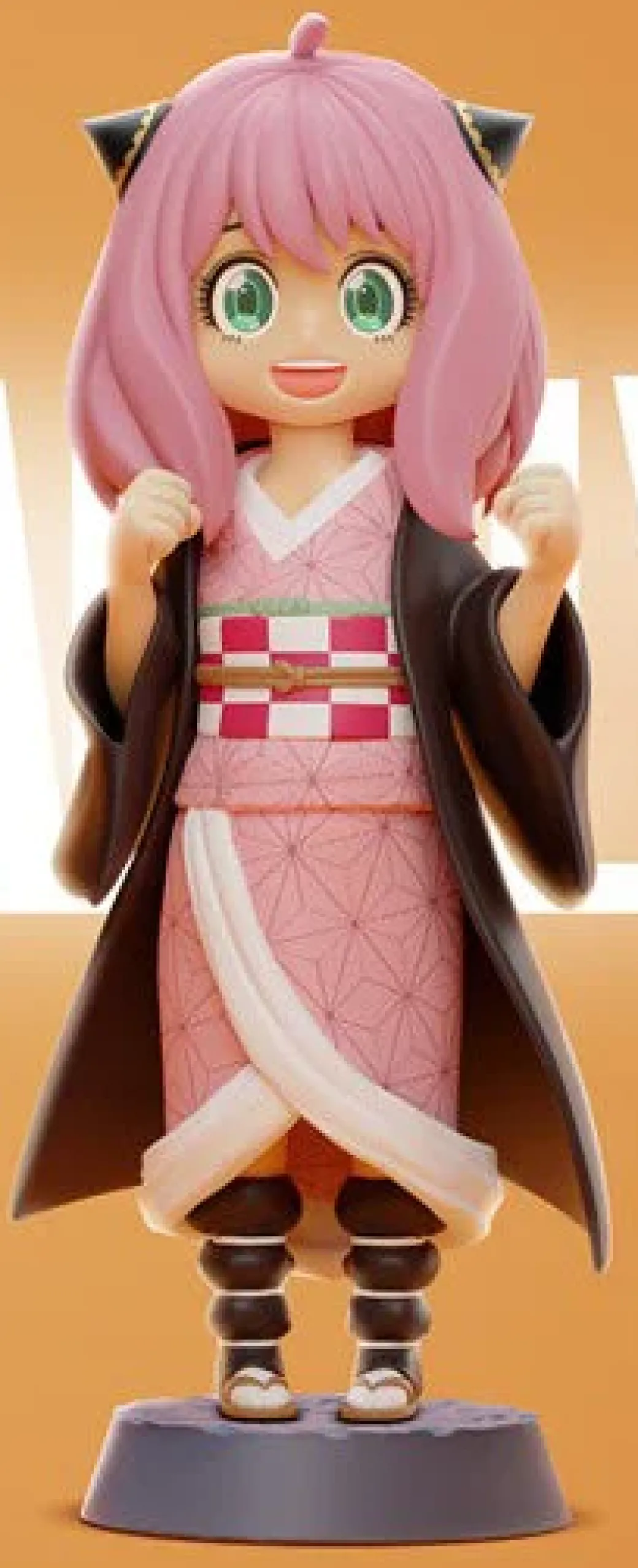 Anya Forger & Nezuko Kamado - SPY X FAMILY Demon Slayer: Kimetsu no Yaiba Resin Statue - Echo Studio
