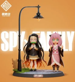 Anya Forger & Nezuko Kamado - SPY X FAMILY Demon Slayer: Kimetsu no Yaiba Resin Statue - Echo Studio