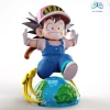 Arale Norimaki Cosplay Son Goku - Dr. Slump Dragon Ball Resin Statue - NiNi Studio