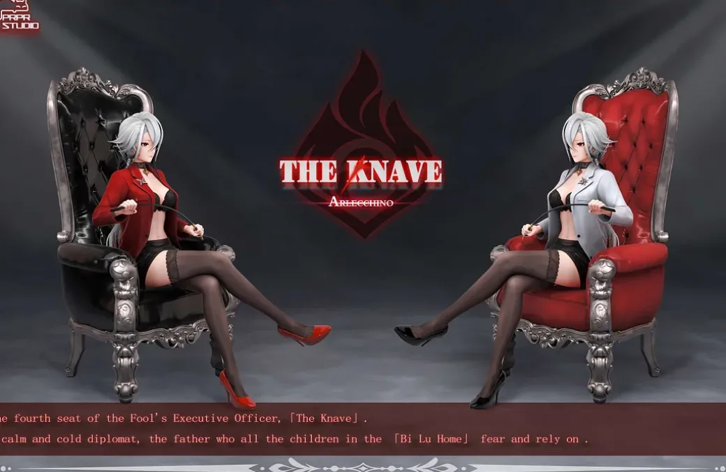 Arlecchino - Genshin Impact Resin Statue - prpr-Studio