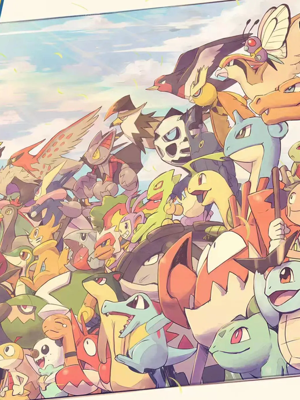 Ash Ketchum & Pokemons Decorative Painting - Pokemon - Xingkong Studio