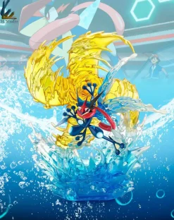 Ash Ketchum's Greninja - Pokemon Resin Statue - 3L Studio