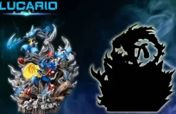 Ash Ketchum's Pokemon Series 001 Lucario - Pokemon Resin Statue - Rainbow Studio